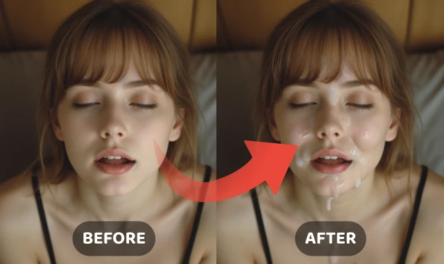 Cum Face Generator
