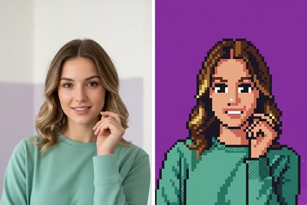 Photo to Pixel Art